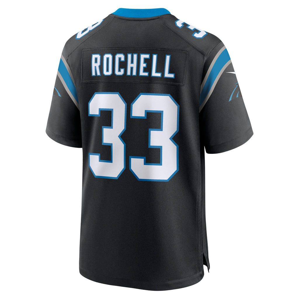 Carolina Panthers Robert Rochell Black Team Game Football Jersey