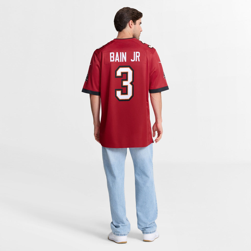 Tampa Bay Buccaneers Rueben Bain Jr. Red 2026 NFL Draft First Round Pick No. 15 Team Game Football Jersey