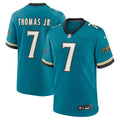 Jacksonville Jaguars Brian Thomas Jr. Teal Alternate Game Football Jersey