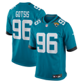 Jacksonville Jaguars Adam Gotsis Teal Game Football Jersey