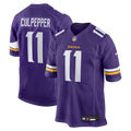 Minnesota Vikings Daunte Culpepper Purple Game Retired Player Football Jersey