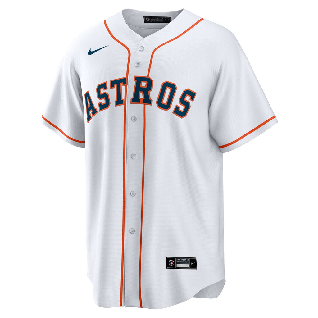 Houston Astros Craig Biggio White Home Retired Player Replica Baseball Jersey