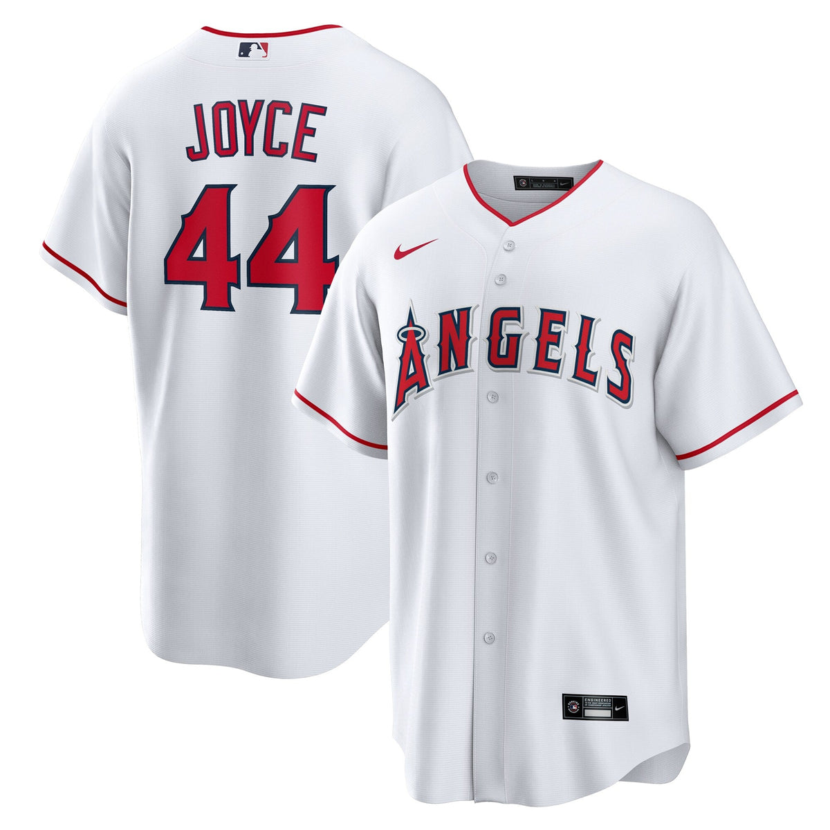 Los Angeles Angels Ben Joyce White Home Replica Baseball Jersey