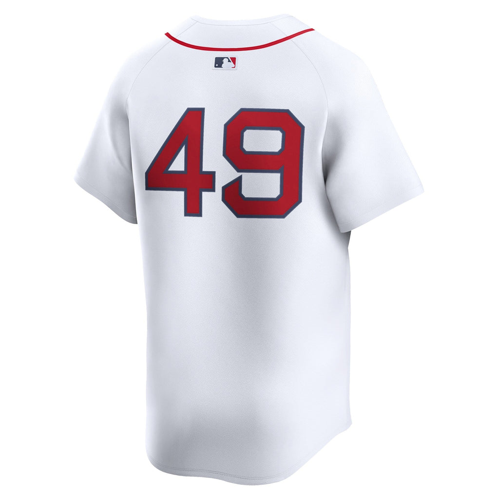 Boston Red Sox Tim Wakefield White Home Limited Player Baseball Jersey