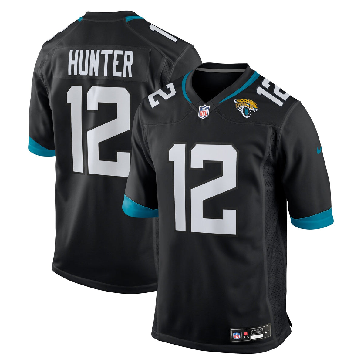 Jacksonville Jaguars Travis Hunter Black Alternate Game Football Jersey