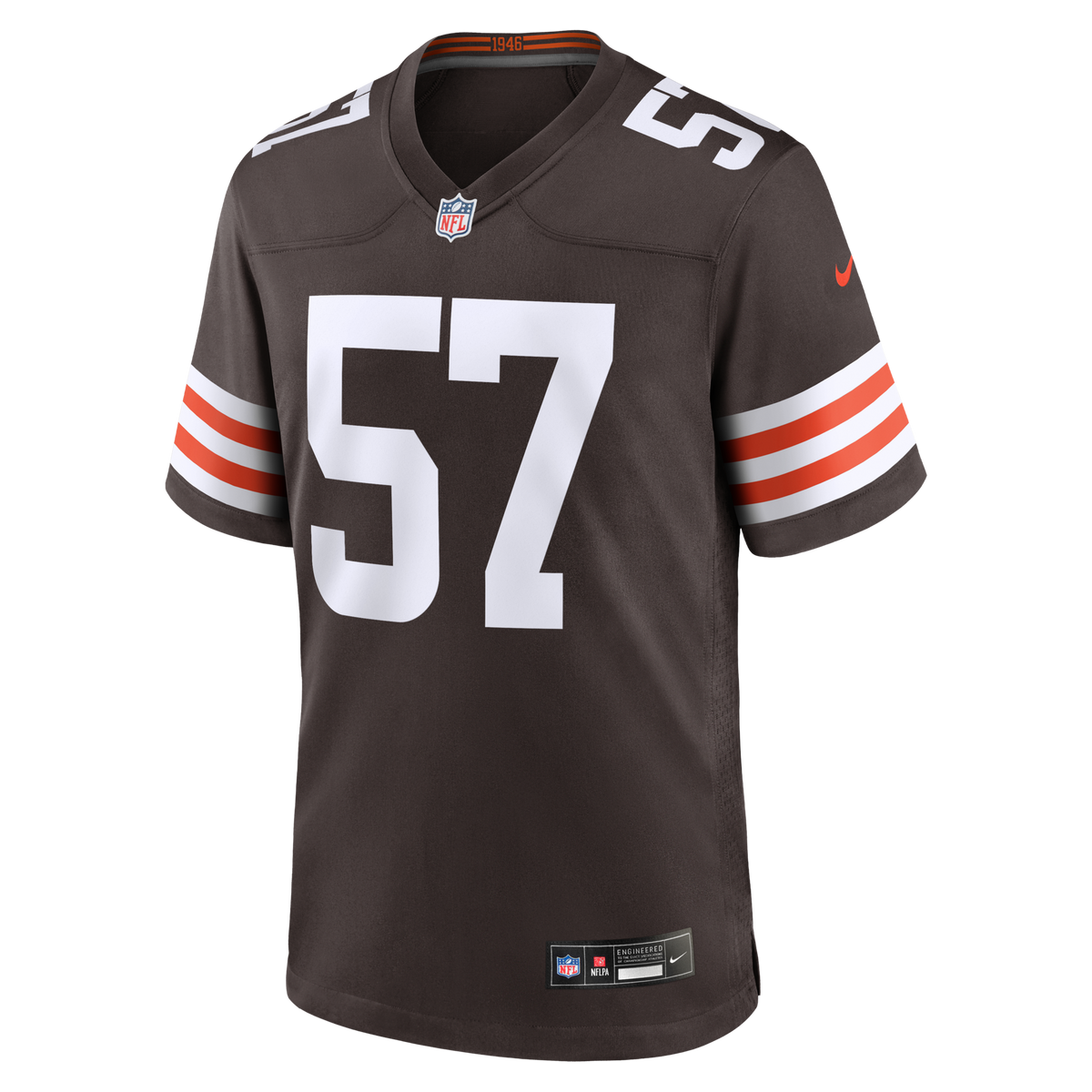 Cleveland Browns Clay Matthews Brown Game Retired Player Football Jersey