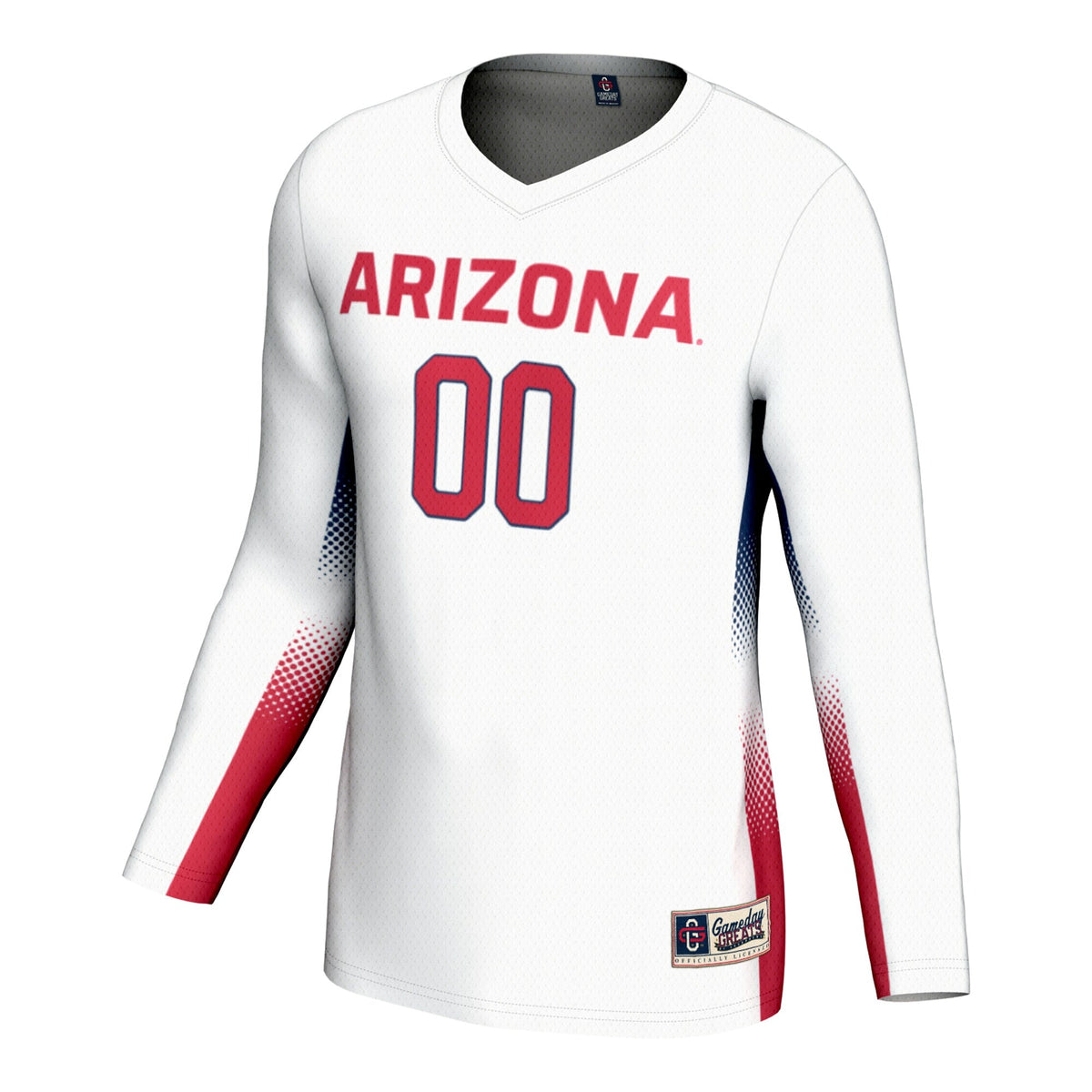 Arizona Wildcats Adult NIL Lightweight Volleyball Jersey - White