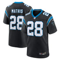 Carolina Panthers Damarri Mathis Black Team Game Football Jersey