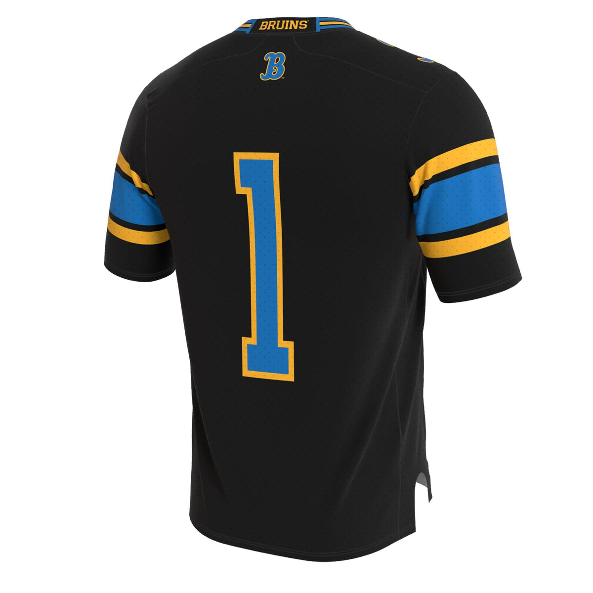 UCLA Bruins Lightweight Collegiate Football Blackout Fashion Jersey