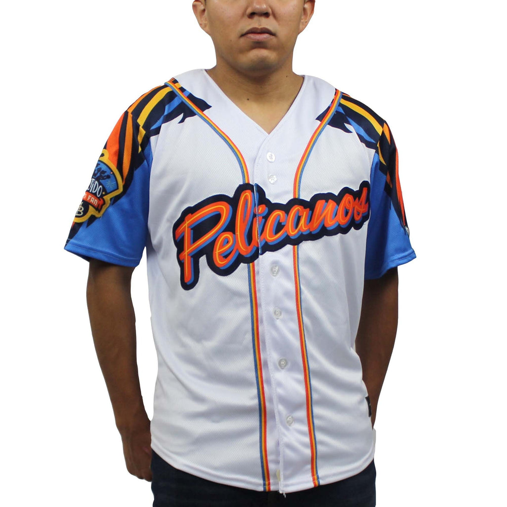 Myrtle Beach Pelicans White Copa Replica Baseball Jersey