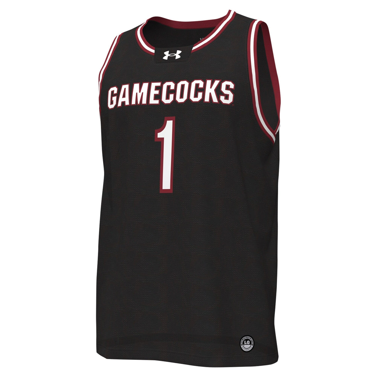 #1 Black South Carolina Gamecocks Replica Basketball Jersey