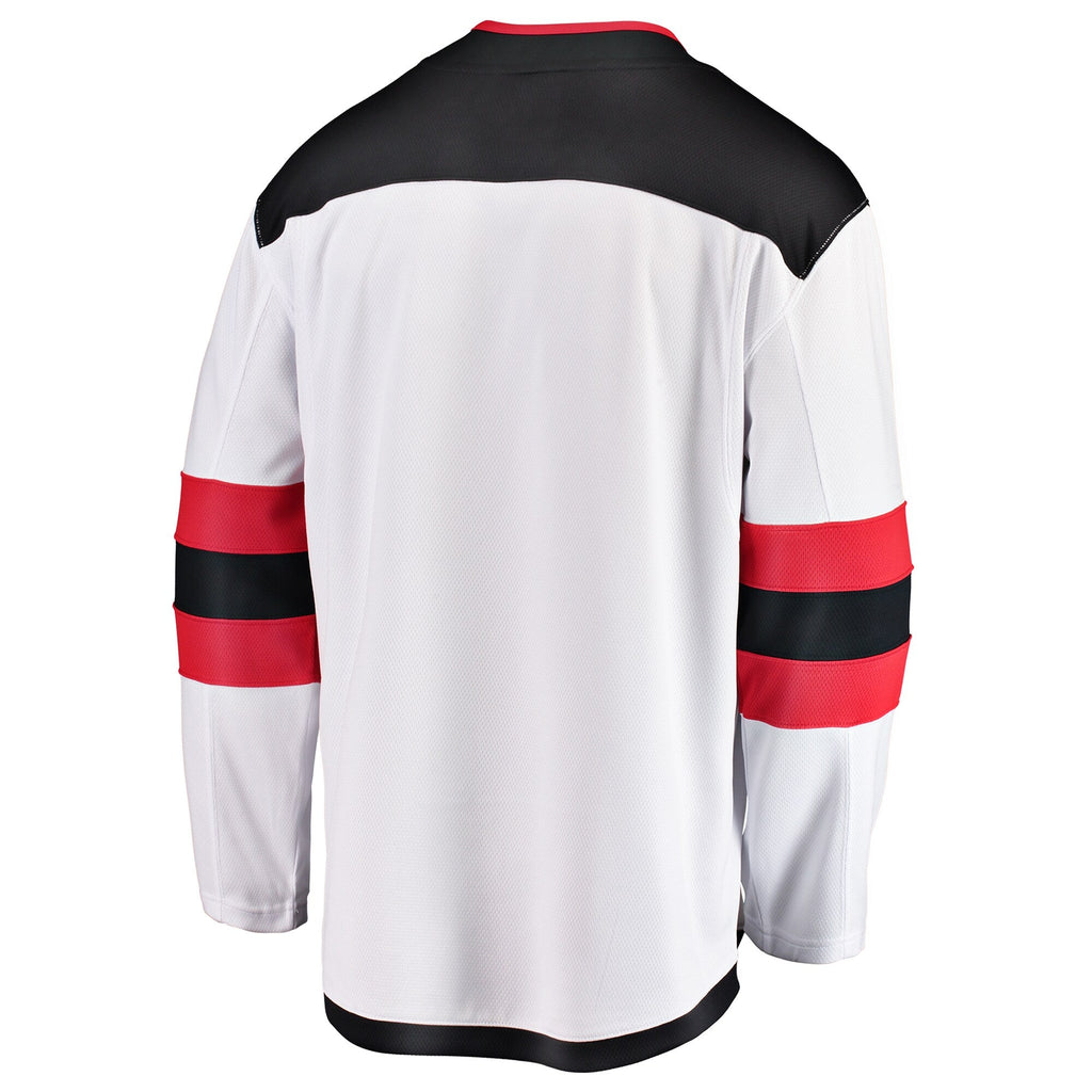 New Hockey Jersey Devils White Breakaway Away Jersey