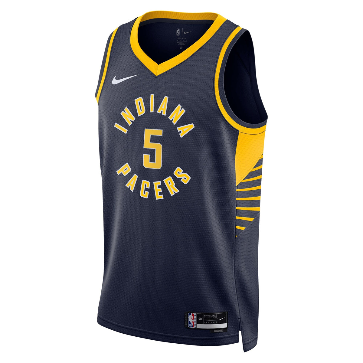 Indiana Pacers Icon Edition Swingman Jersey - Navy - Jarace Walker