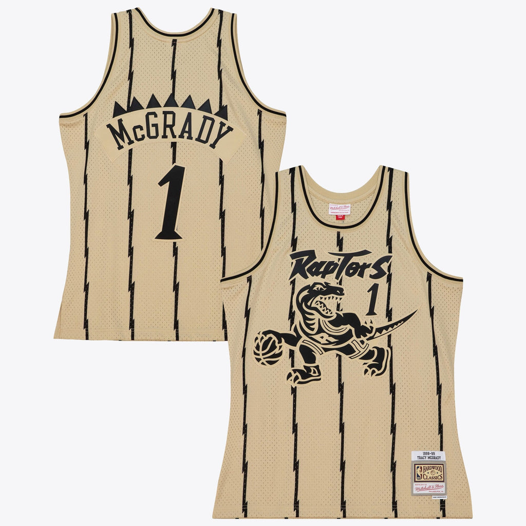 Toronto Raptors Tracy McGrady 1998 Swingman Jersey - Khaki