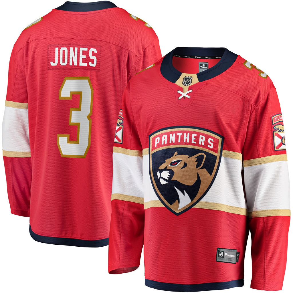 Florida Panthers Seth Jones Red Home Breakaway Hockey Jersey
