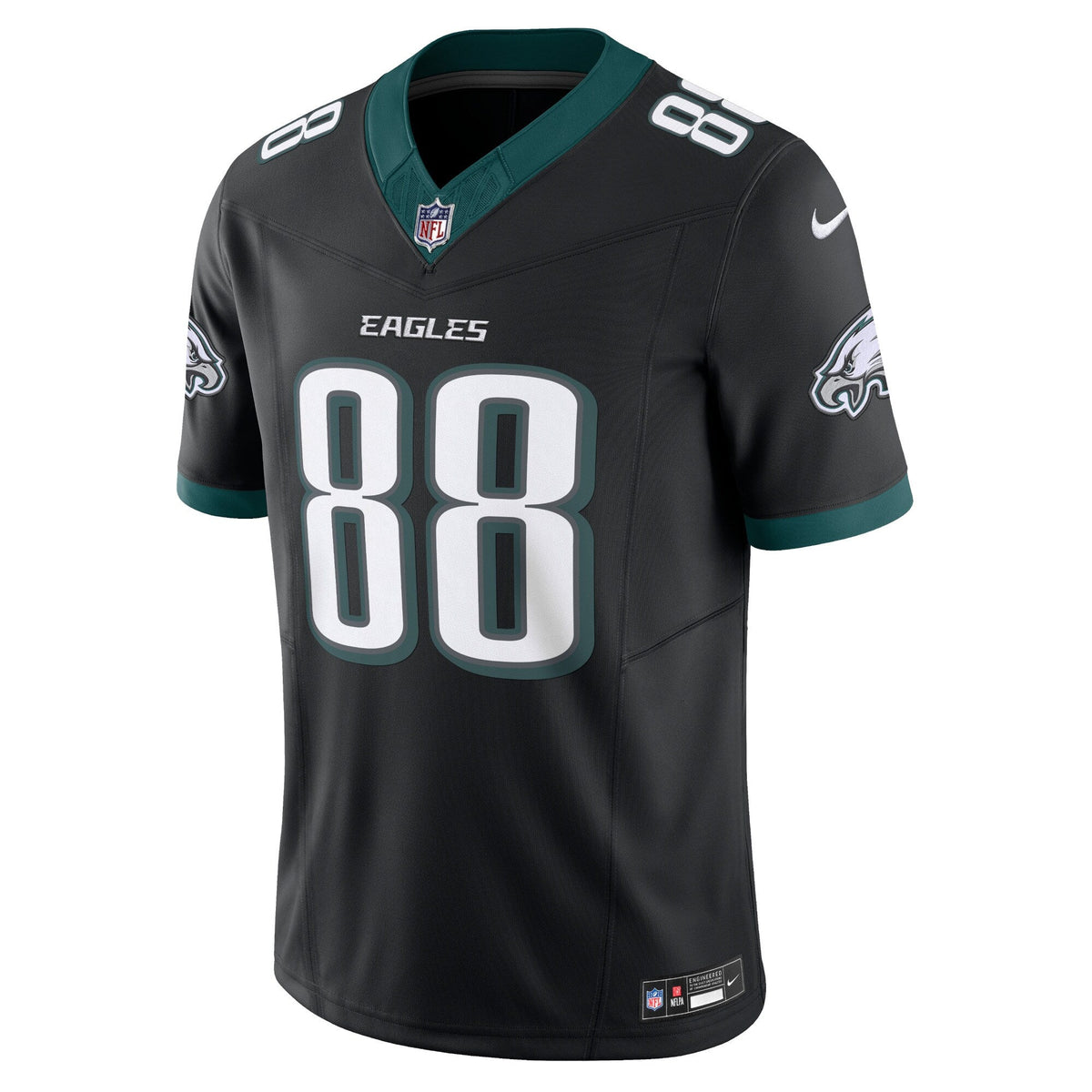 Philadelphia Eagles Dallas Goedert Black Alternate Vapor F.U.S.E. Limited Football Jersey