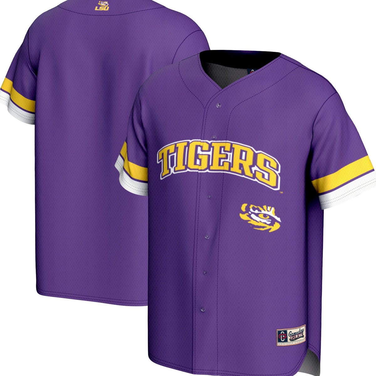 LSU Tigers Spirit Baseball Jersey - Purple