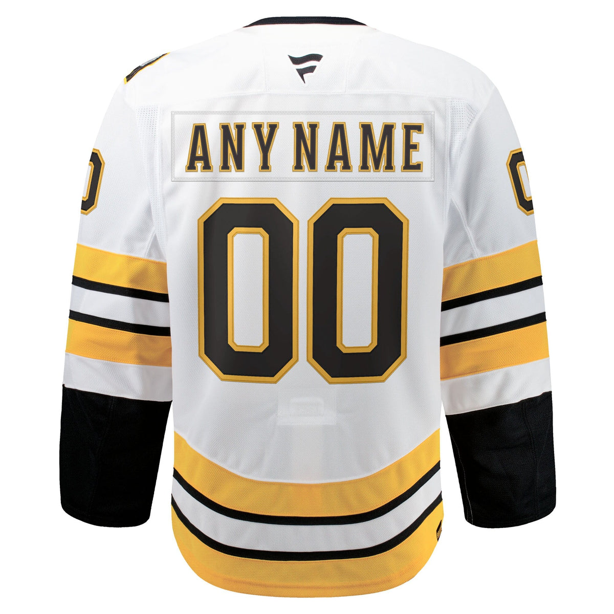 Boston Bruins White Away Pro Custom Jersey