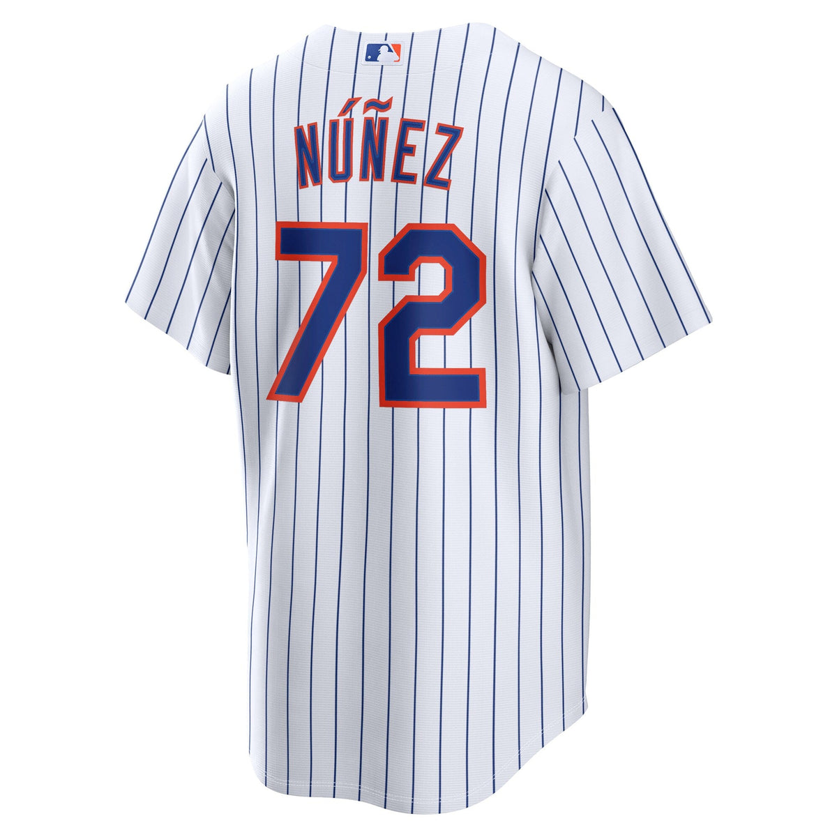 New York Mets Dedniel Núñez White Home Replica Baseball Jersey