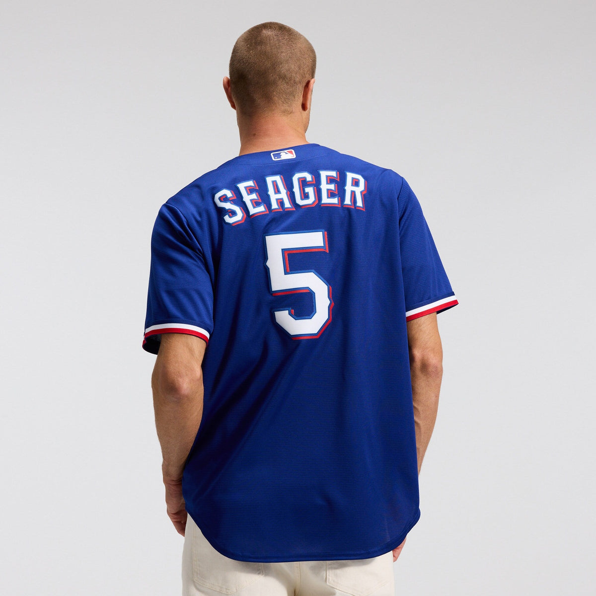Texas Rangers Corey Seager Royal Alternate 2 Replica Baseball Jersey