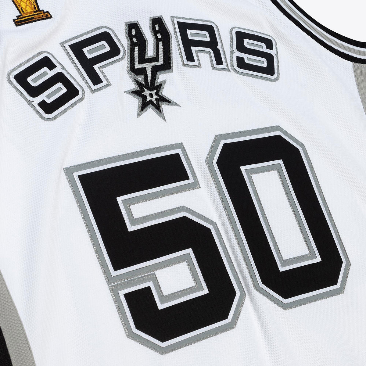 San Antonio Spurs David Robinson 2002 Home Finals Jersey - White