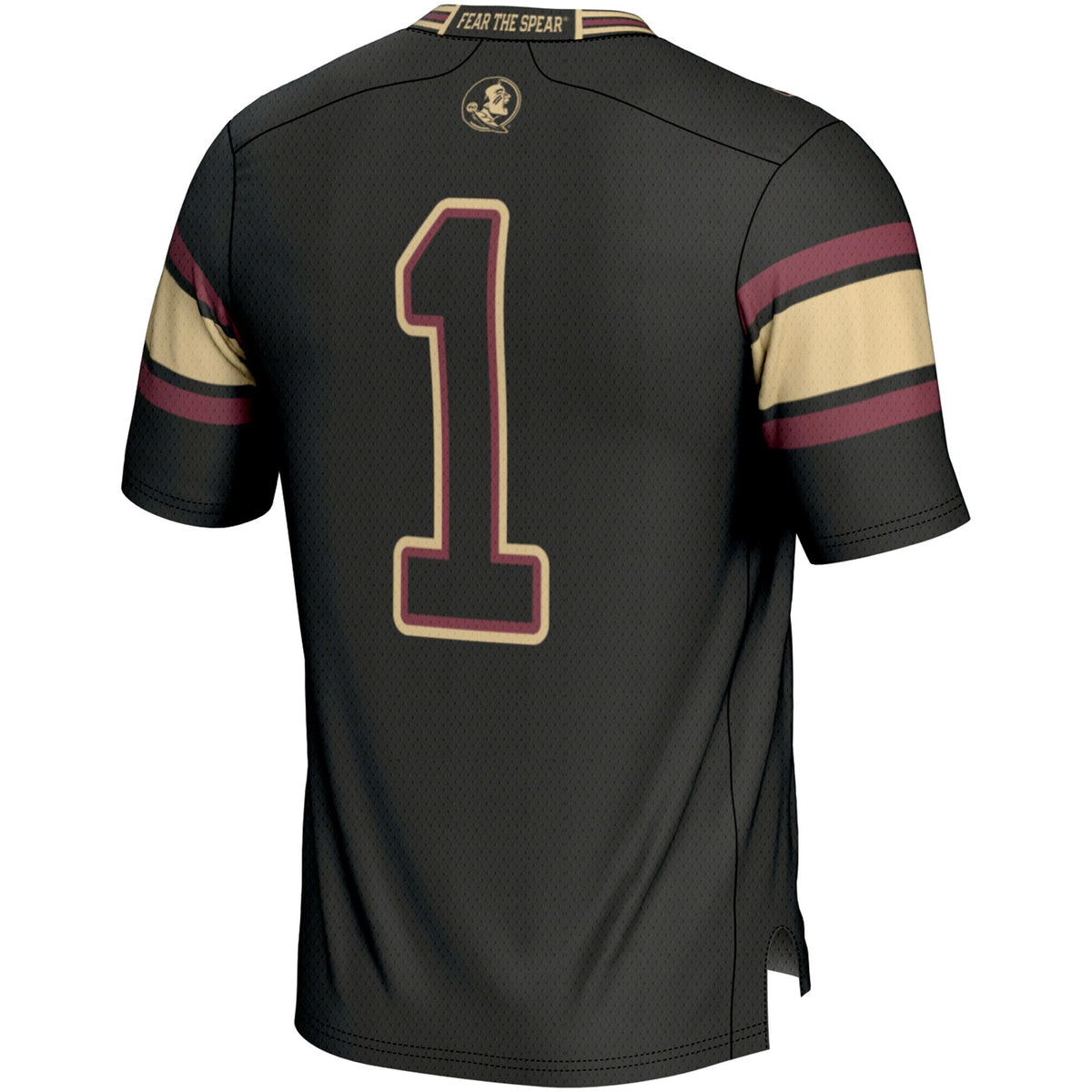 #1 Florida State Seminoles Endzone Football Jersey - Black