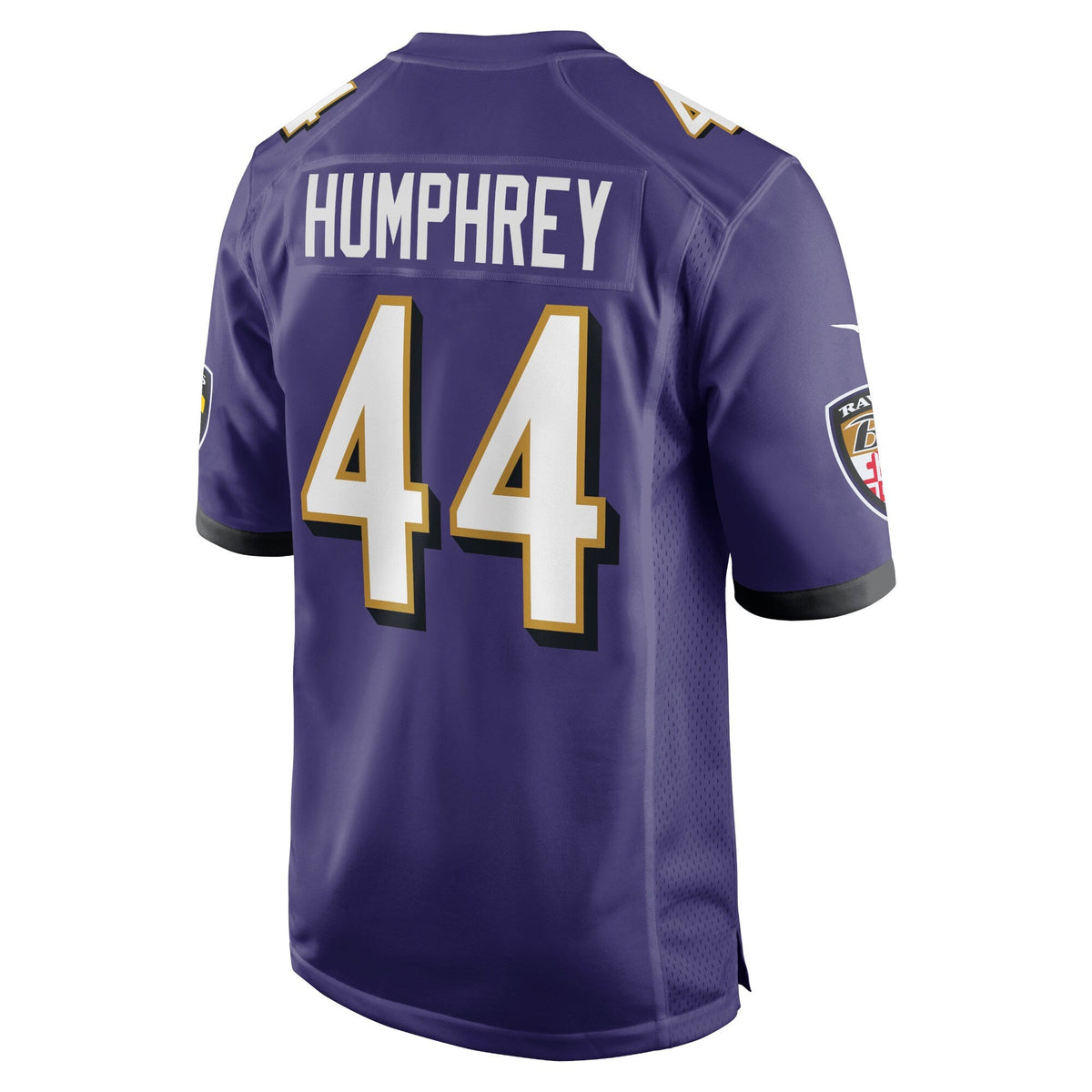 Baltimore Ravens Marlon Humphrey Purple Game Team Football Jersey