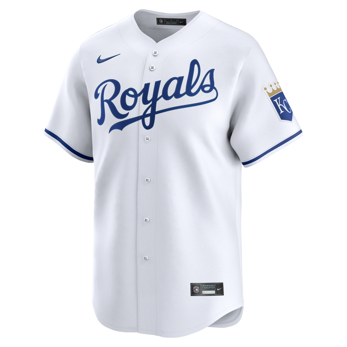 Kansas City Royals White Home Limited Baseball Jersey