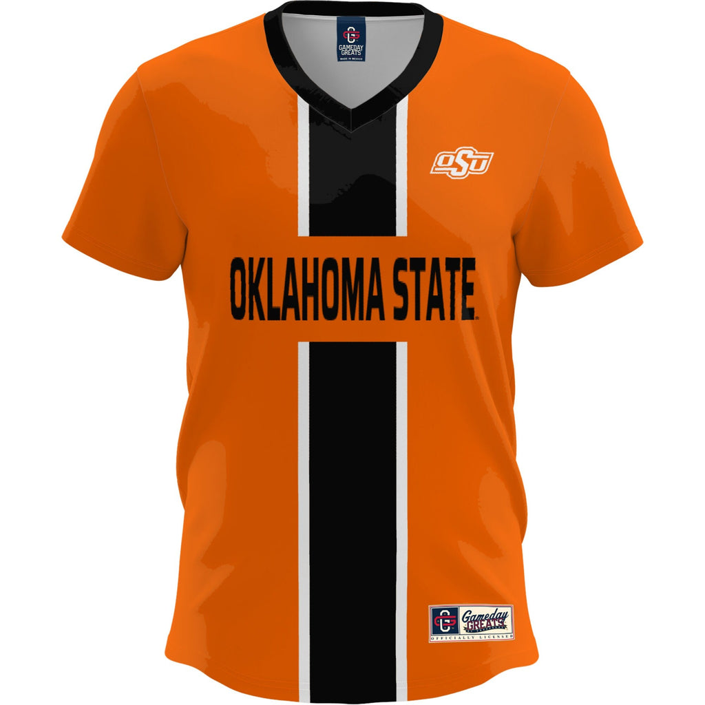 Oklahoma State Cowboys Lightweight Soccer Fashion Jersey - Orange