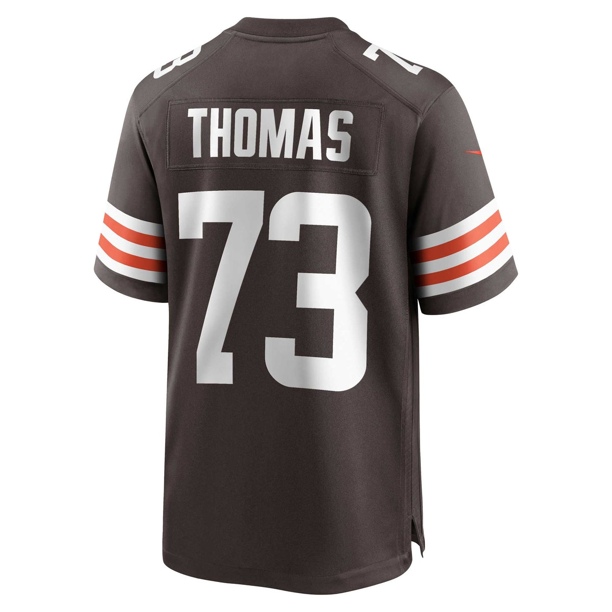 Cleveland Browns Joe Thomas Brown Retired Player Game Football Jersey