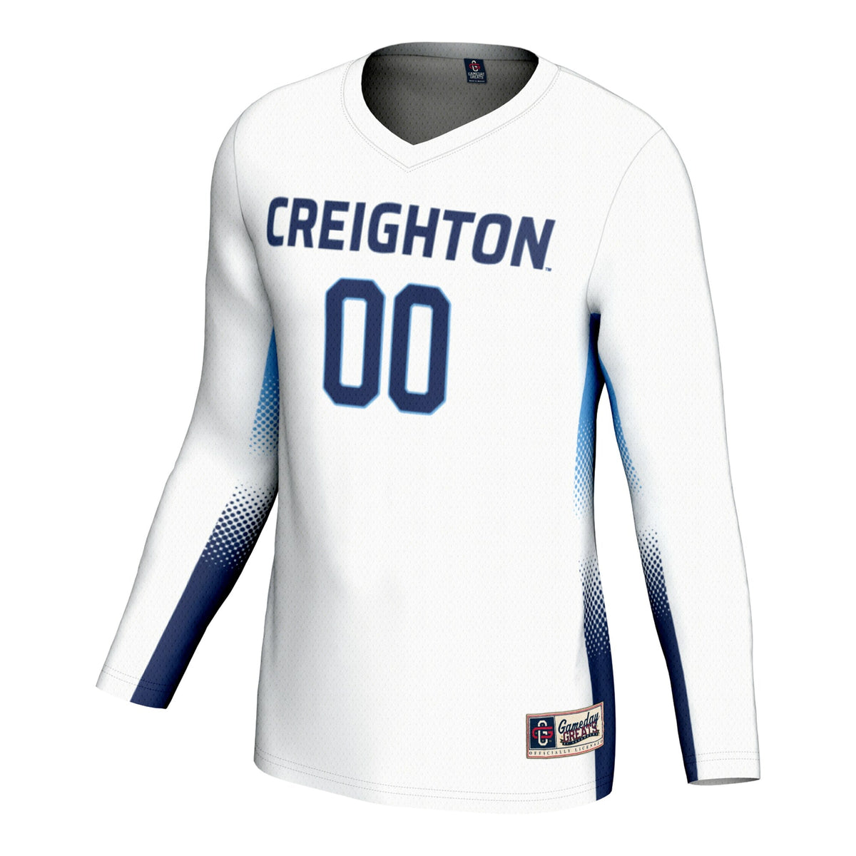 Creighton Bluejays NIL Lightweight Volleyball Jersey - White