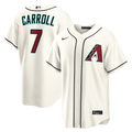 Arizona Diamondbacks Corbin Carroll Cream Home Replica Baseball Jersey