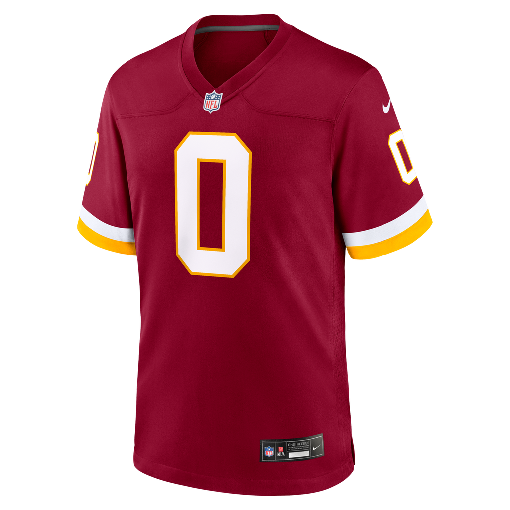 Washington Commanders Mike Sainristil Burgundy Game Football Jersey