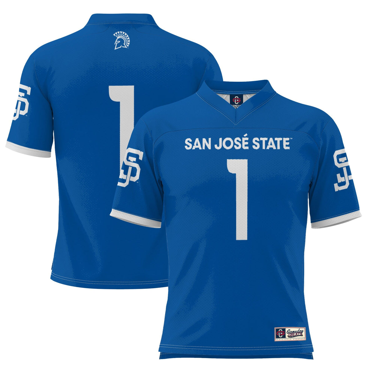 #1 San Jose State Spartans Football Jersey - Royal