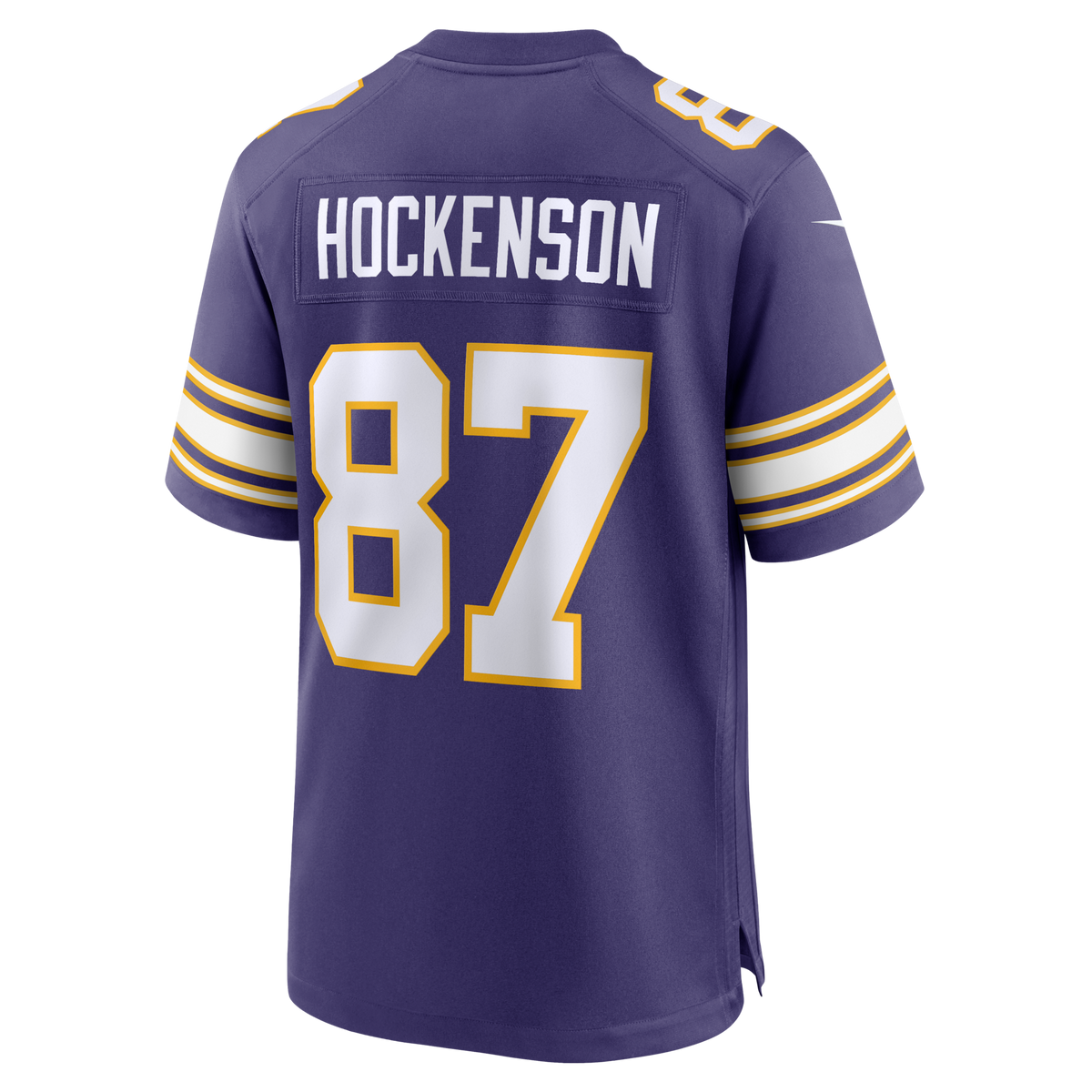 Minnesota Vikings T.J. Hockenson Purple Classic Player Game Football Jersey