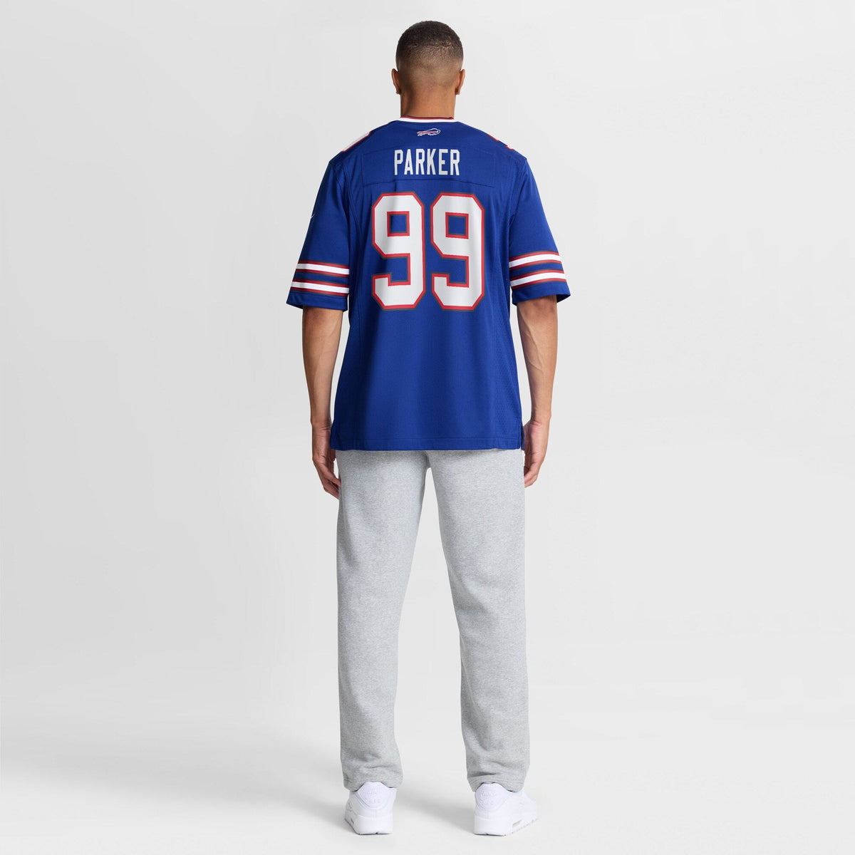 Buffalo Bills T.J. Parker Royal Game Football Jersey