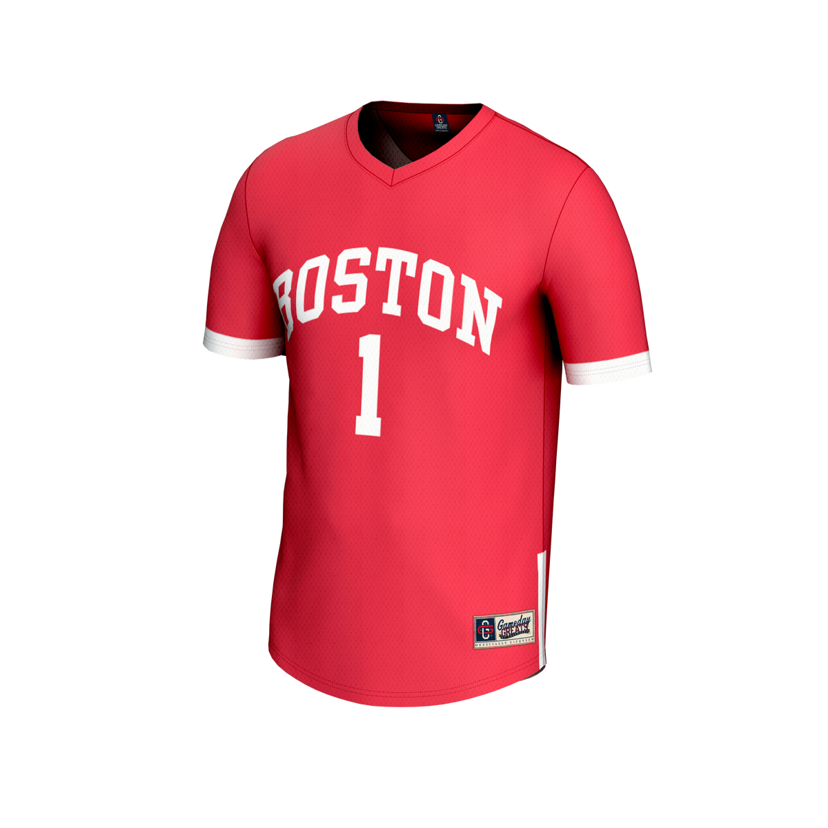 Boston University Lightweight Collegiate Lacrosse Fashion Jersey - Scarlet