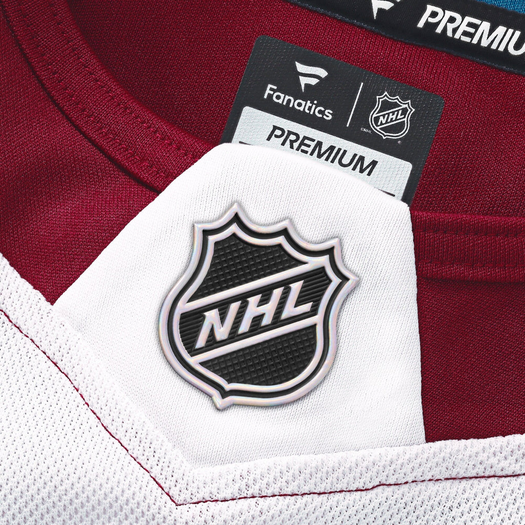 Colorado Avalanche Cale Makar White Away Premium Jersey