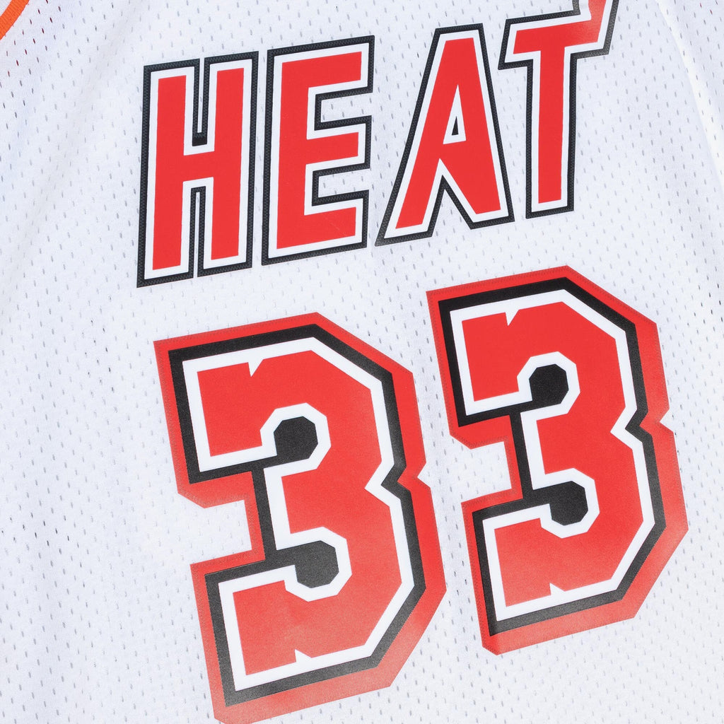 Miami Heat Alonzo Mourning 1996 Jersey - White