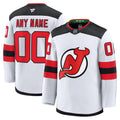 New Jersey Devils White Away Premium Custom Jersey