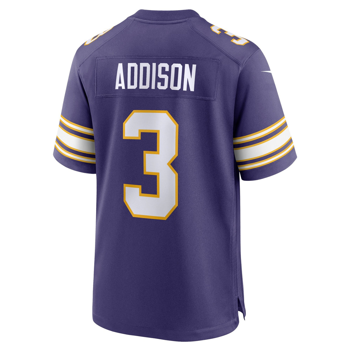 Minnesota Vikings Jordan Addison Purple Alternate Game Football Jersey