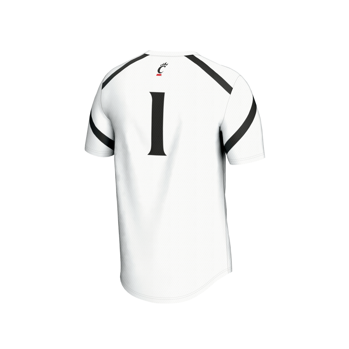 #1 Cincinnati Bearcats Lacrosse Fashion Jersey - White