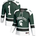 #1 Michigan State Spartans Hockey Jersey - Green