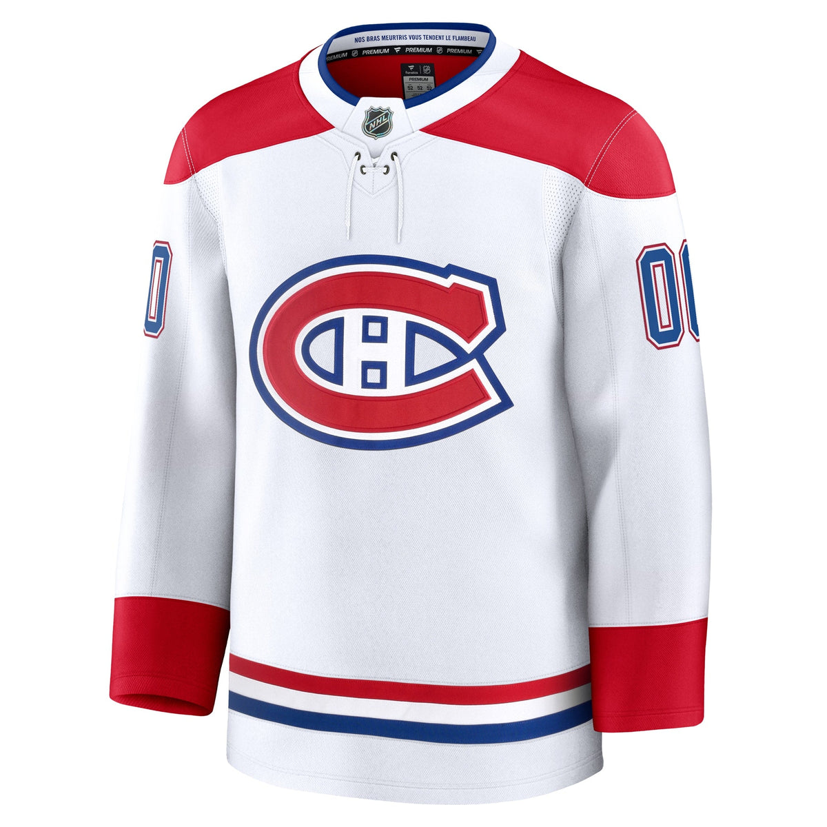 Montreal Canadiens White Away Premium Custom Jersey