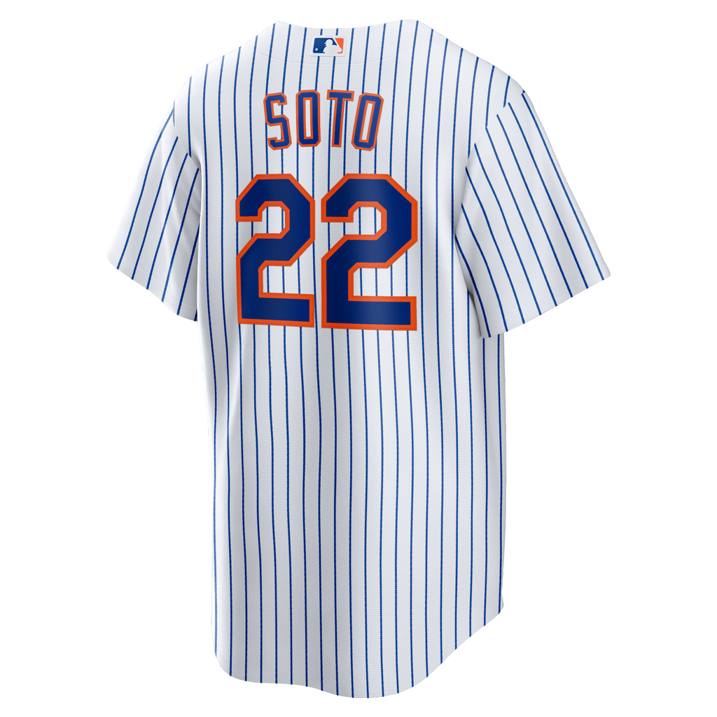 New York Mets White Home Replica Player Baseball Jersey