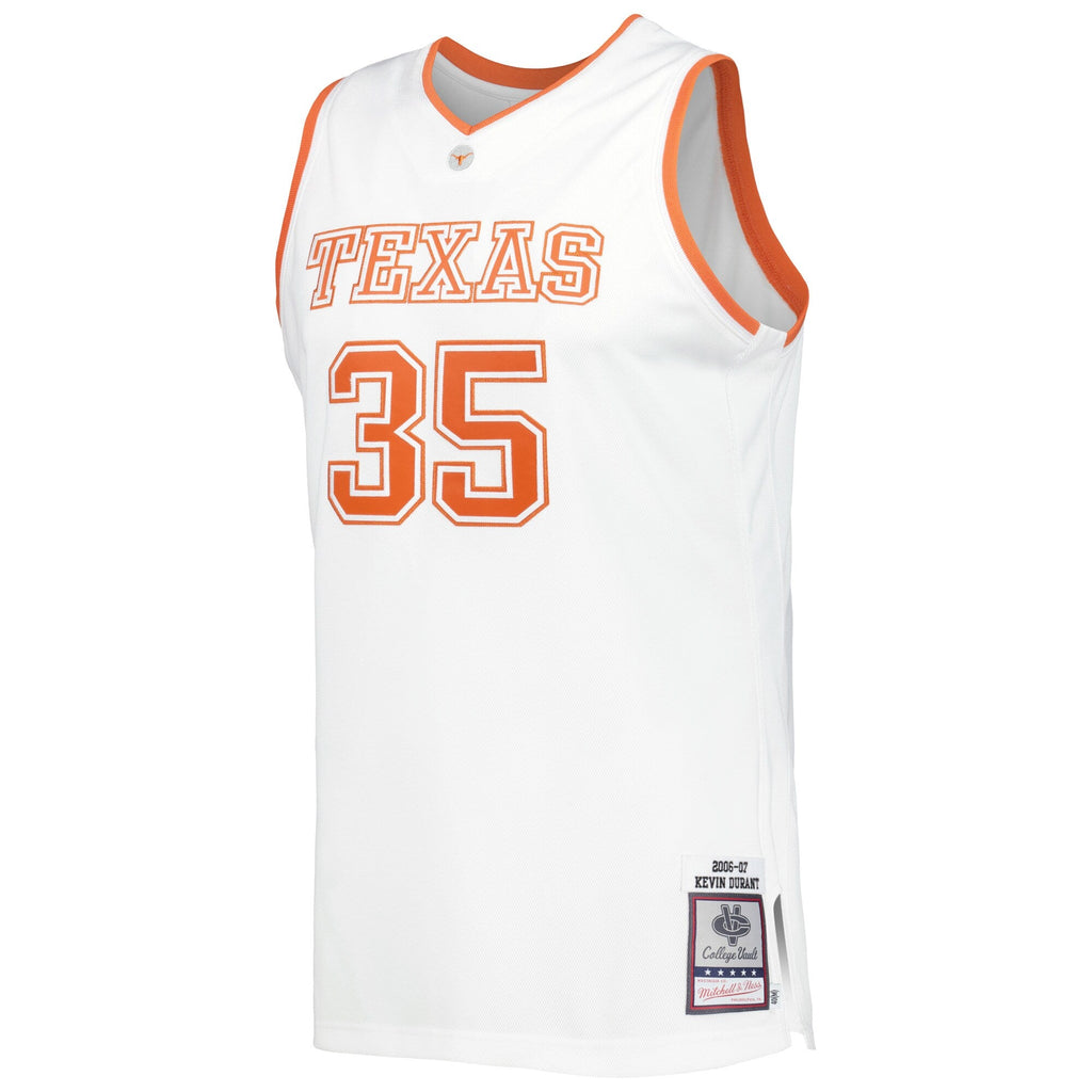 Kevin Durant Texas Longhorns 2006/07 Throwback Jersey - White