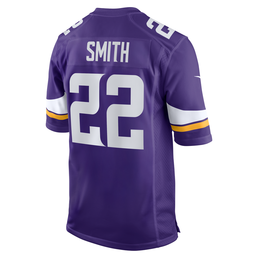 Minnesota Vikings Harrison Smith Purple Game Football Jersey