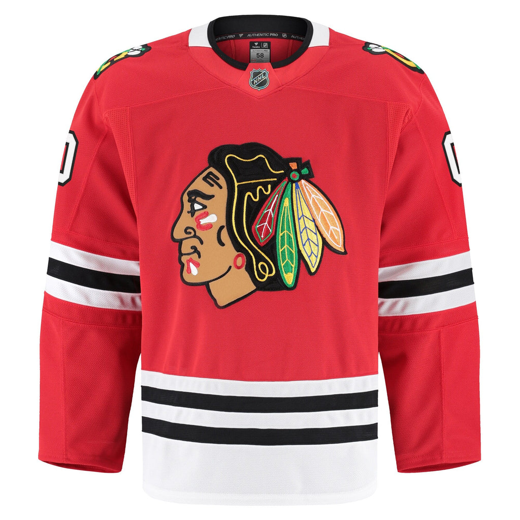 Chicago Blackhawks Red Home Pro Custom Jersey