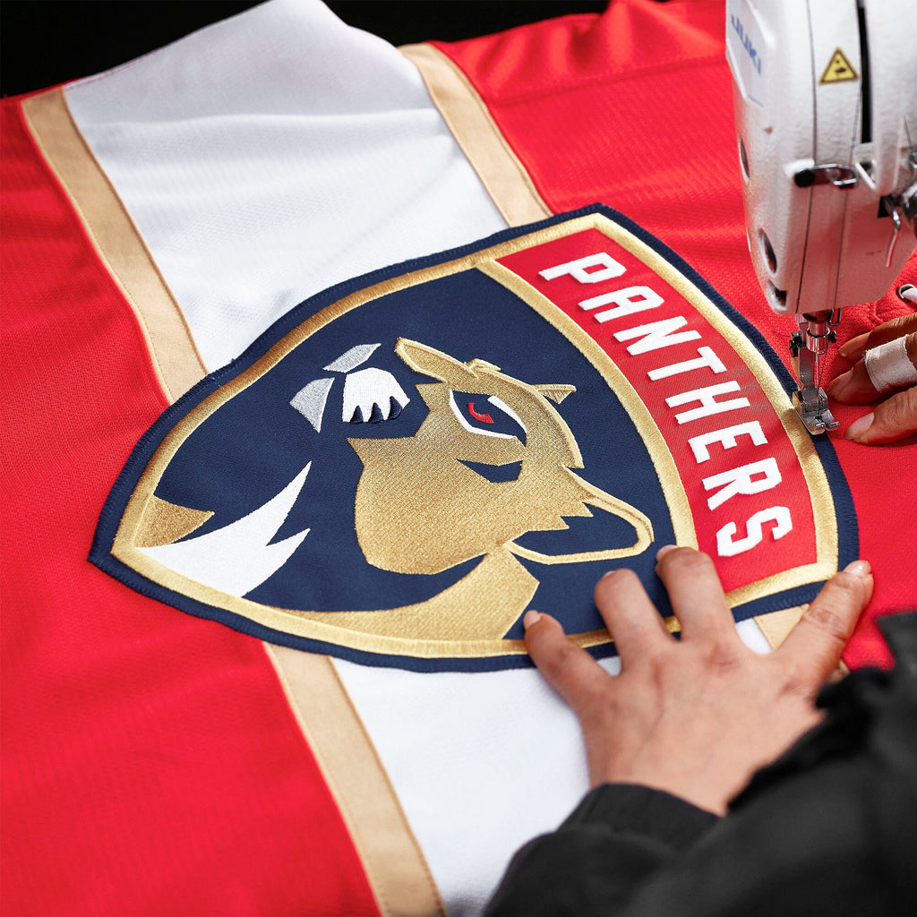 Florida Panthers Red Home Pro Custom Jersey