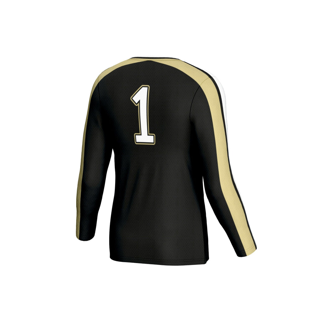 Colorado Buffaloes #1 Lightweight Volleyball Fashion Jersey - Black